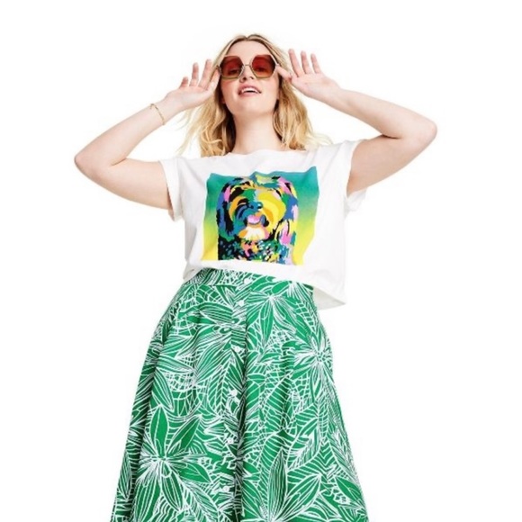Tabitha Brown x Target Limited Edition Green Maxi Skirt - Picture 5 of 6